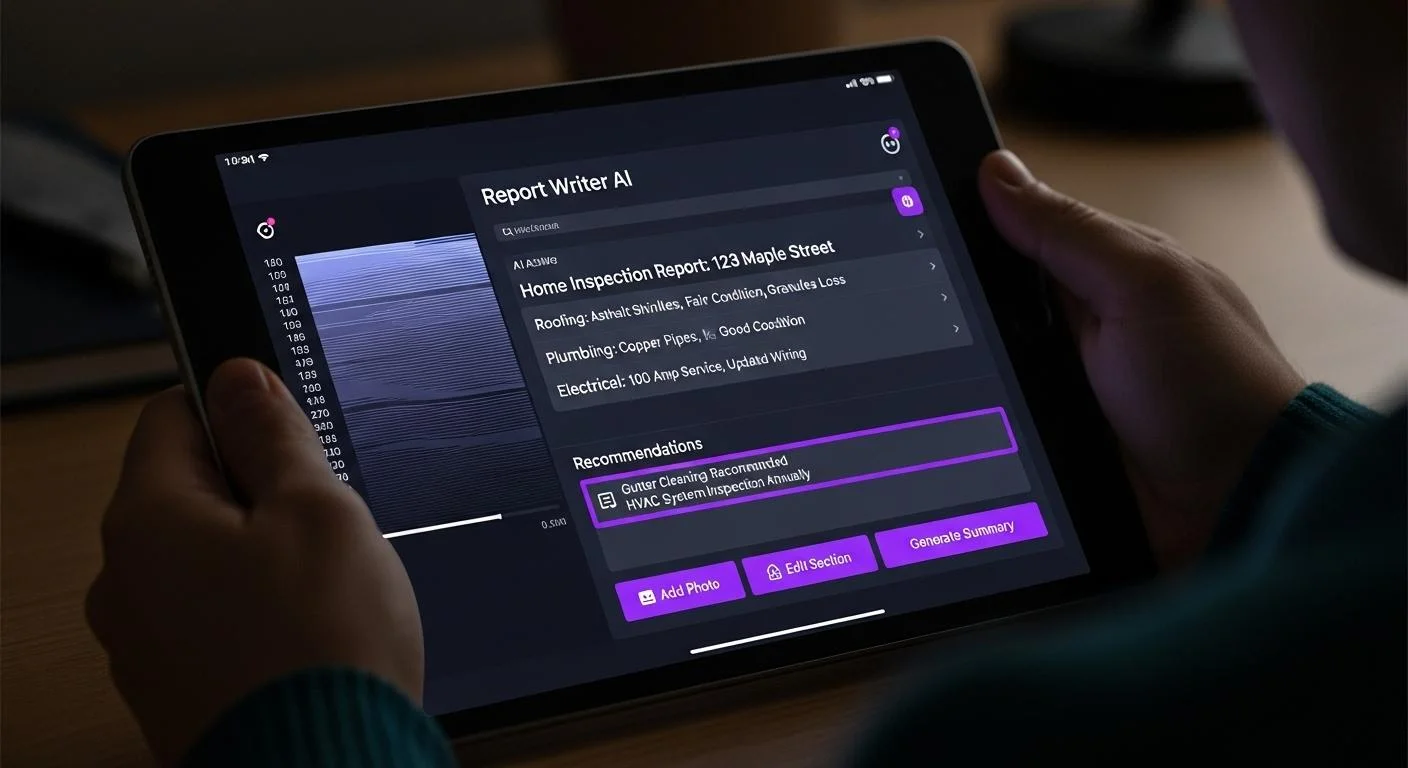AI Narrative for Home Inspectors